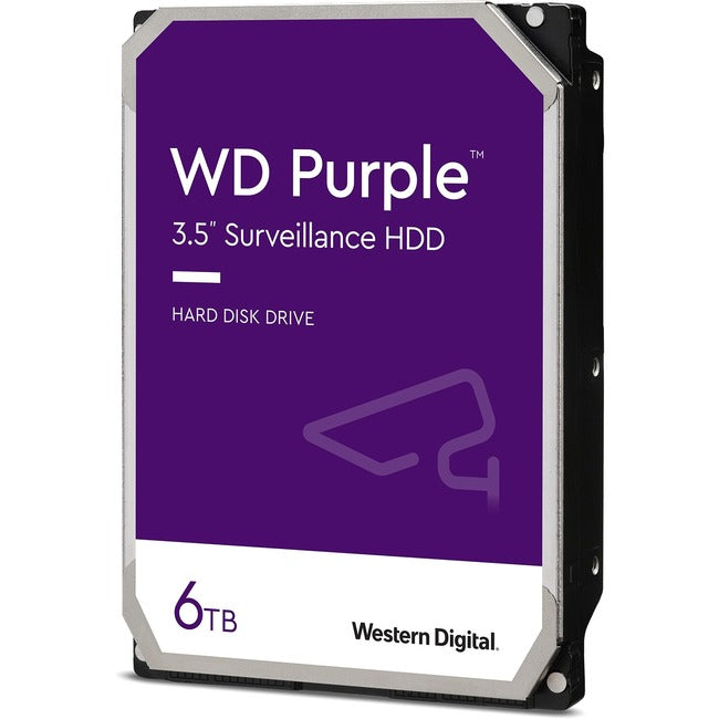 WESTERN DIGITAL - IMSOURCING, 6 To Purple Sata Gb/S 5.4K 3.5, 1 an de garantie Ims