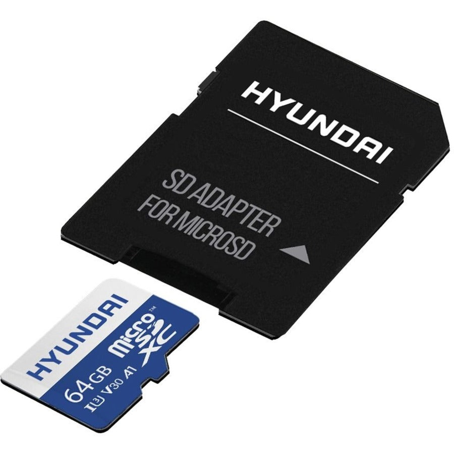 Technologie Hyundai, 64Gb 4K Micro Sdxc C10 Uhs U3,A2 Garantie à vie