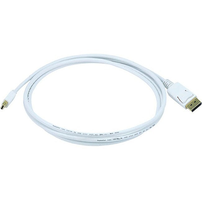 MONOPRICE, INC., 6Ft 32Awg Mini Dp To Dp Cable - Blanc