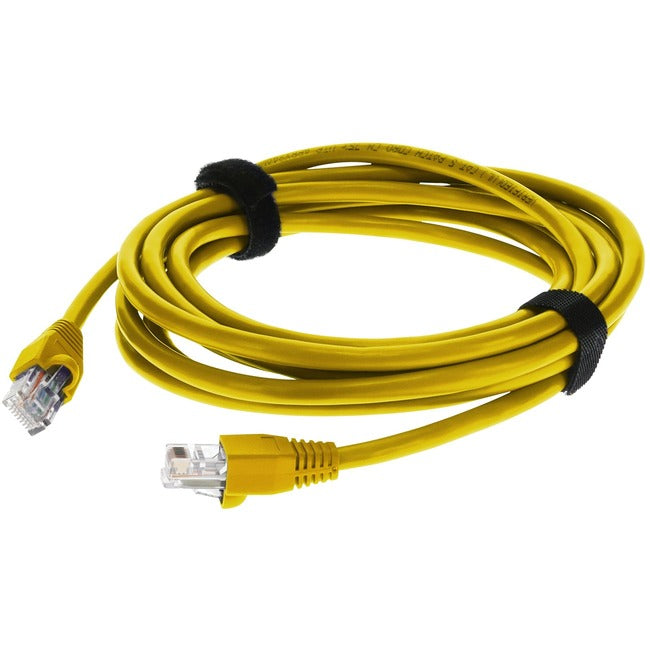 ADDON, 6Ft Addon Rj-45 M/M Cu Patch,Cbl Yellow Cat5E Utp Pvc