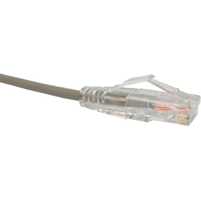 GROUPE UNC LLC, 6Ft Cat6 Clearfit Slim Patch Cable Gray