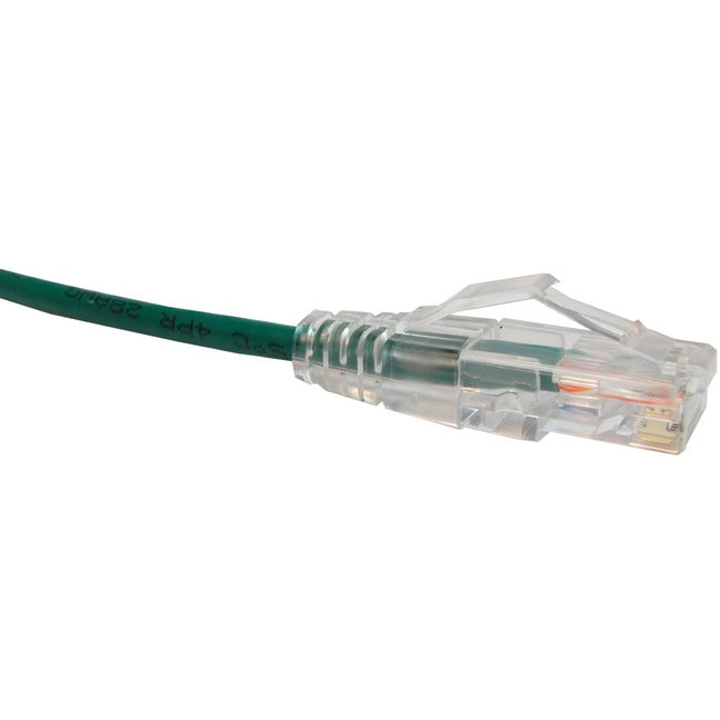 GROUPE DES NATIONS UNIES, LLC, 6Ft Cat6 Clearfit Slim Patch Cable Green