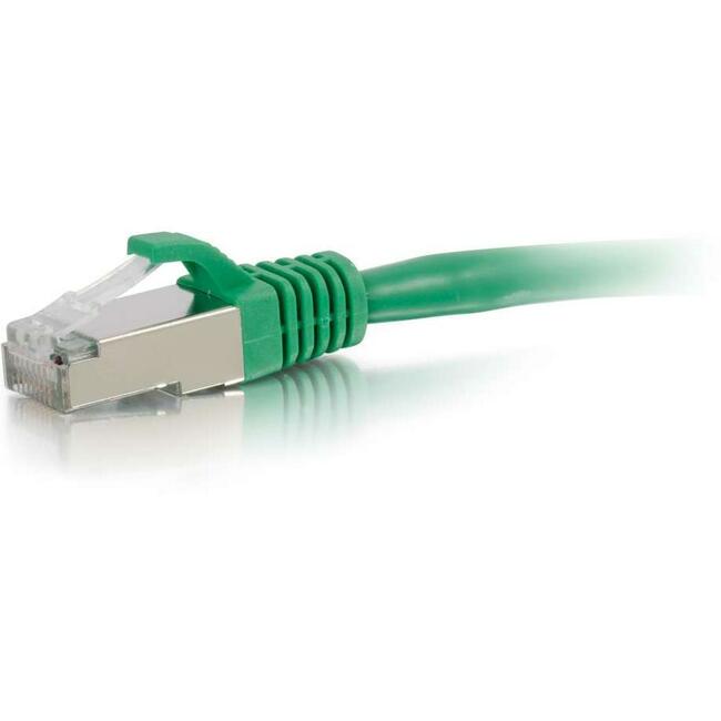 C2G, 6Ft Cat6 Snagless Shielded (Stp) Ethernet Network Patch Cable - Green (en anglais)