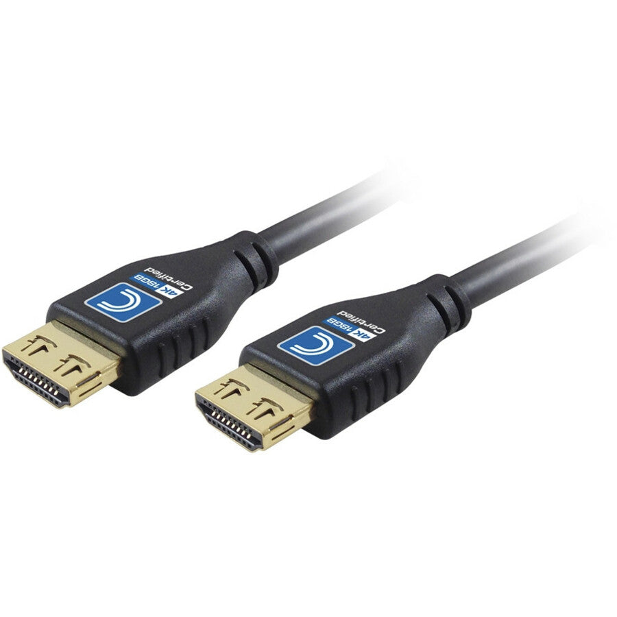 SOCIÉTÉ DE CONNECTIVITÉ GLOBALE, 6Ft Microflex Pro Av/It Certif,18G Highspeed Hdmi Cable Jet Black