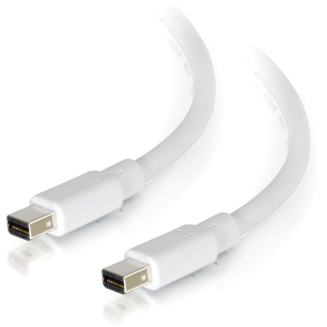 C2G, 6Ft Mini Displayport Cable M/M - Blanc