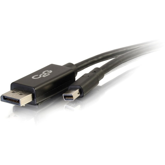 C2G, 6Ft Mini Displayport To Displayport Adapter Cable 4K 30Hz - Noir