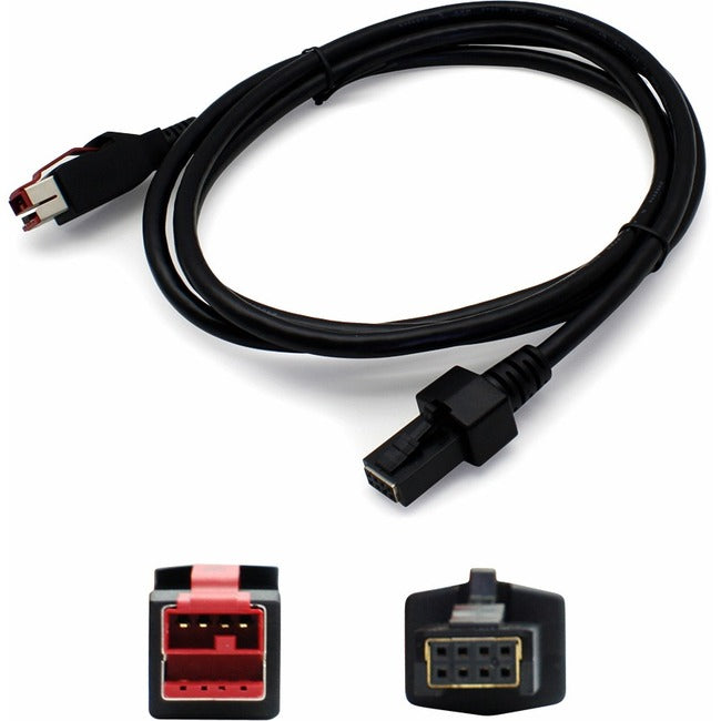 ADDON, 6Ft Powered Usb 24V/2X4 Cable,Direct Ship Only Stocked Sku Xq3704