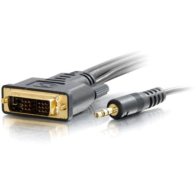 C2G, 6Ft Pro Series Dvi-Dandtrade ; + 3.5Mm Cl2 M/M Single Link Digital Video Cable