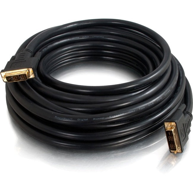 C2G, 6Ft Pro Series Single Link Dvi-D&Trade ; Digital Video Cable M/M - In-Wall Cl2-Ra