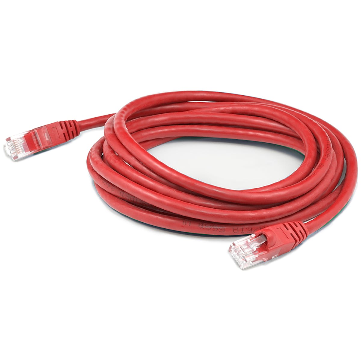 ADD-ON, 6Ft Rj-45 M/M Cat6 Red Cu Pvc Patch Cbl