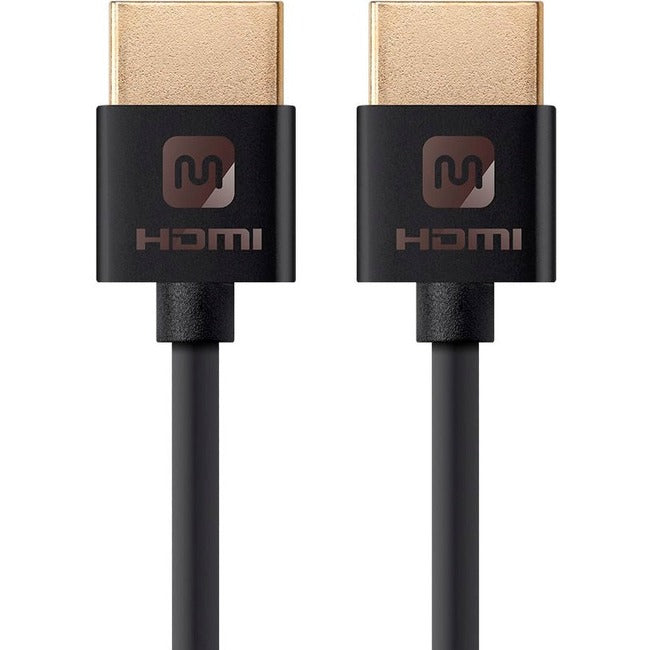 MONOPRICE, INC., 6Ft Slim High Speed Hdmi Black