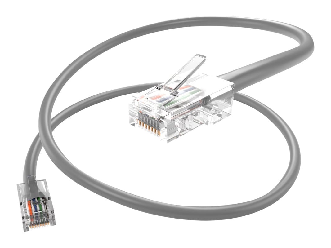 GROUPE UNC LLC, 6Ftt Gray Cat5E Patch Cable, Utp, No Boots