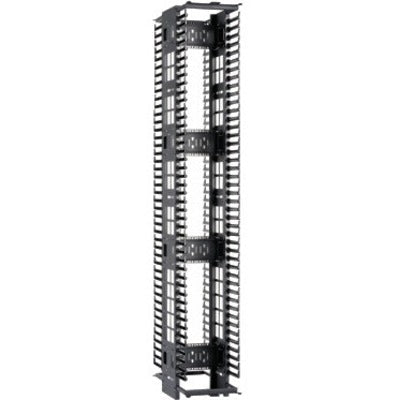 PANDUIT CORP, 6In 45Ru Patchrunner High,Cap Vertical Cabl Mgmt Dual Sided