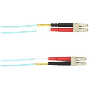 Black Box Corporation, 6M 9/125 Singlemode Fibr Ptch,Cable Ofnr Pvc Lc-Lc Aq Os2 Ncnr