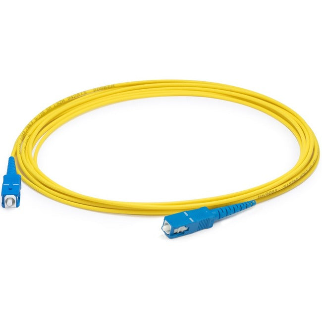 ADDON, 6M Fibre Sc M/M Os1 Upc Simplex,Lszh Yellow Patch Cable