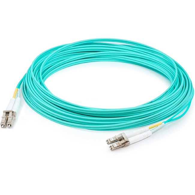 ADDON, 6M Lc M/M Om4 Aqua Duplex,2-Brins Riser Fiber Patch Cable