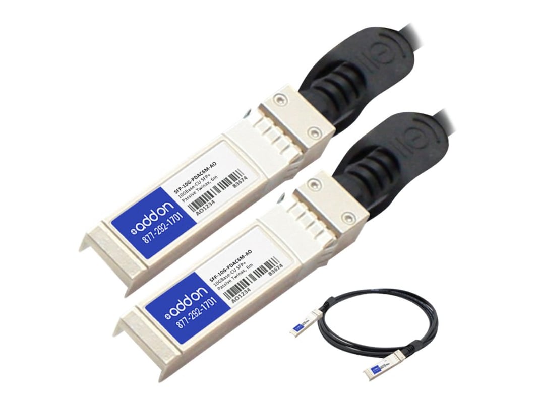 ADDON, 6M Msa Comp Sfp-10G-Pdac6M,Dac Taa 10Gbase Cu 6M