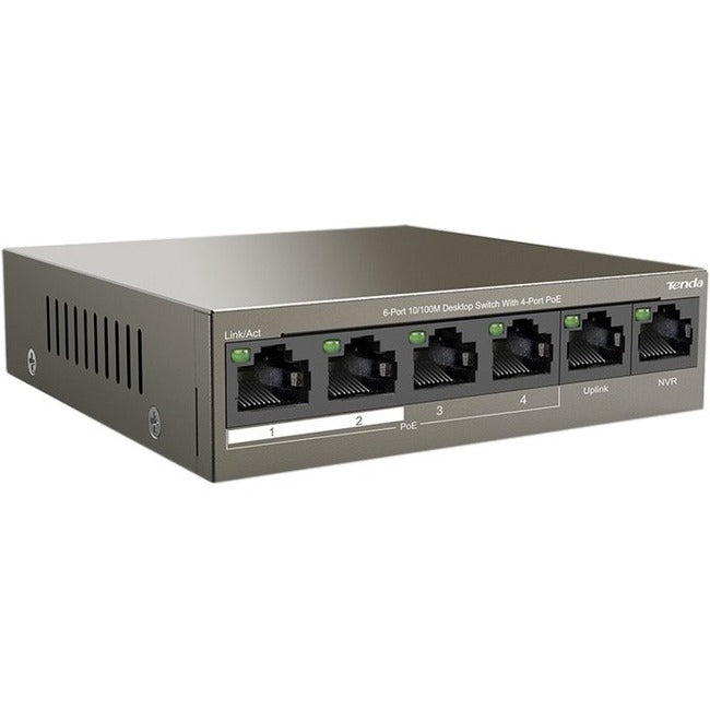 TENDA TECHNOLOGY, 6Port 10/100M Dsktp Switch,4Port Poe 6Port 4Port Poe