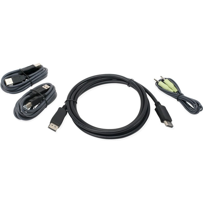 IOGEAR, Inc, 6Single View Displayport Usb,Kvm Cable Kit W/ Audio Taa Comp