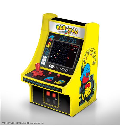 DreamGear, 6in COLLECTIBLE RETRO PACMAN MICRO PLAYE DG-DGUNL-3220