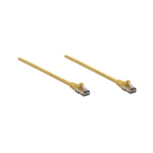 INTELLINET, 7 Ft Yellow Cat6 Snagless Patch Cable