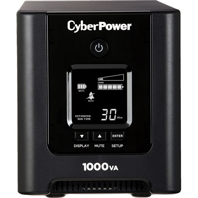 CYBERPOWER SYSTEMS (USA), INC., 700W Sine Wave Pfc Lcd Avr 5-15P Plug 8 Out 15A Tower 3Yr Warranty