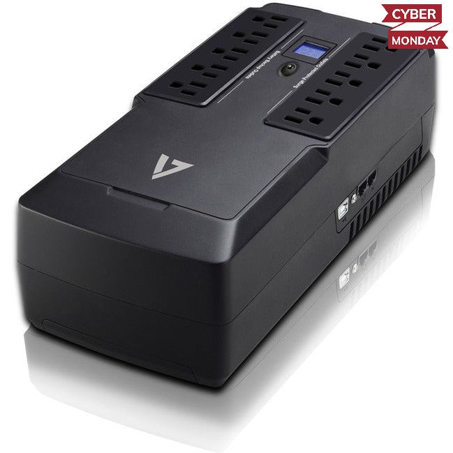 ASI V7, 750Va Desktop Ups Lcd 10 Out,5 Ups+5 Surge 120V Usb Rj45