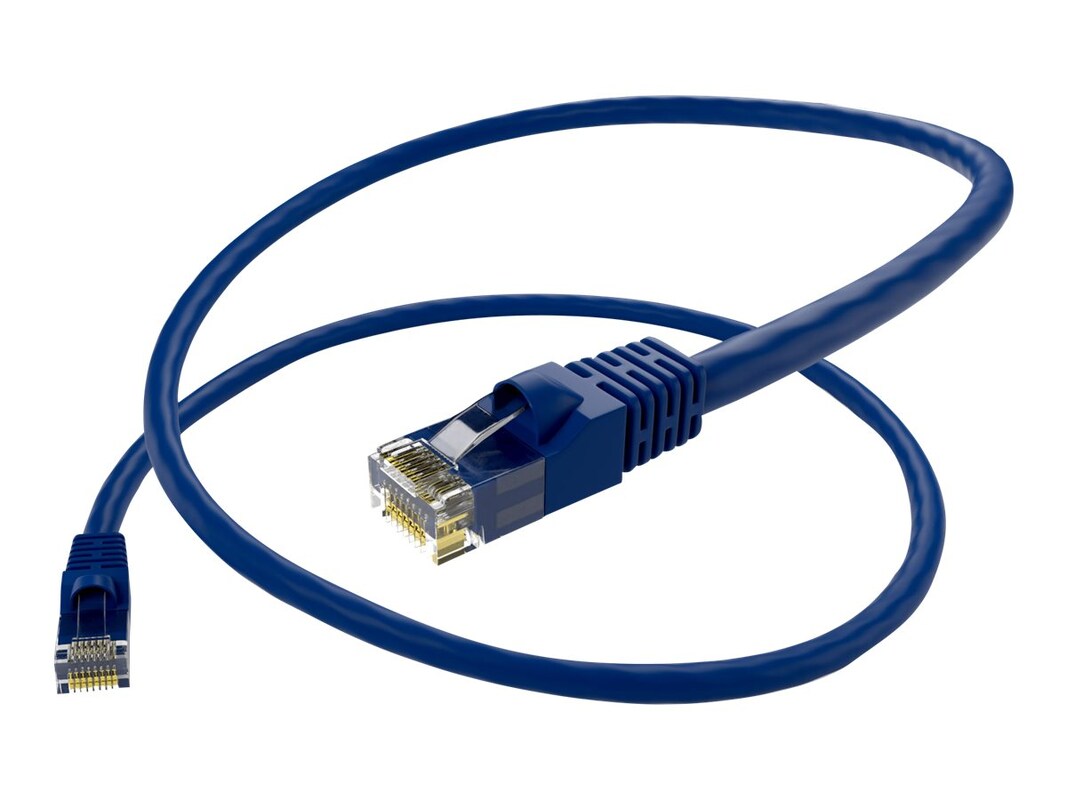 GROUPE UNC LLC, 75Ft Blue Cat5E Patch Cable, Utp, Snagless