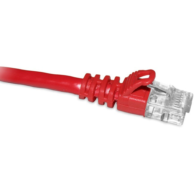 ENET Components, Inc., 75Ft Cat6 Shielded Cable Red,550Mhz Snagless Boot Network Cable