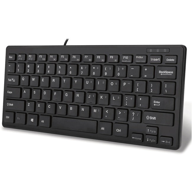 ADESSO, 78Key Slim Mini Usb Keyboard,Multimedia Hot Keys intégré