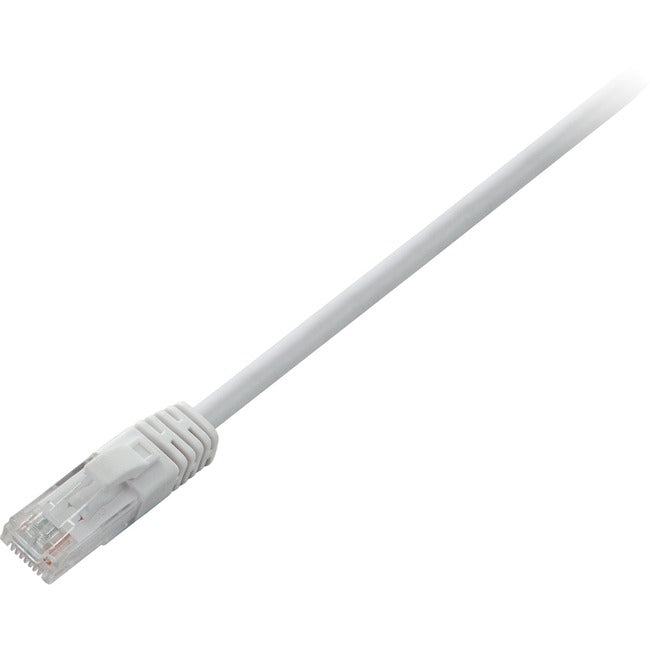 V7, 7Ft Cat5E White Utp Network,Ethernet Unshielded Patch Rj45