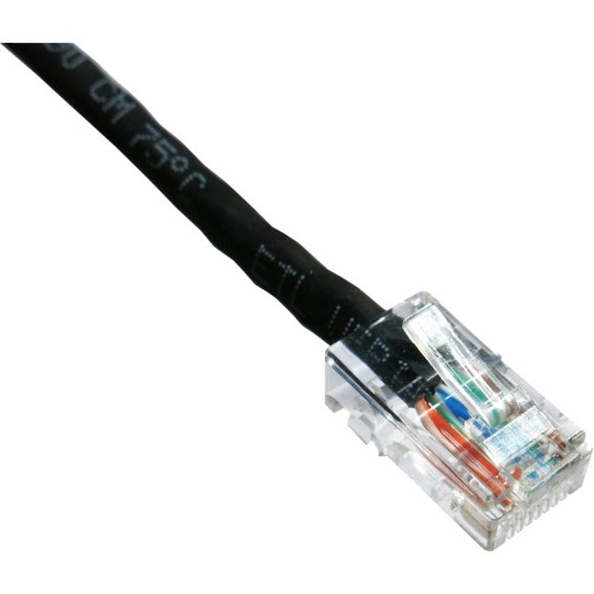 AXIOM, 7Ft Cat6 Black Utp 24Awg Pvc,Câble de raccordement non blindé 550Mhz