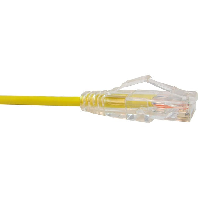 UNC GROUP LLC, 7Ft Cat6 Clearfit Slim Patch Cable Ylw