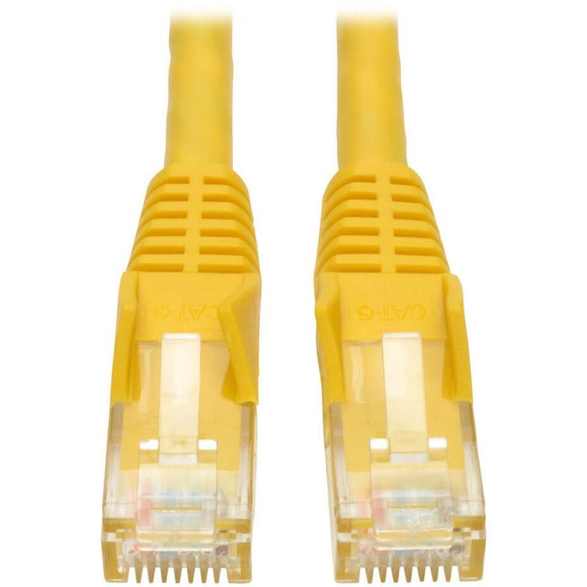 Tripp Lite by Eaton, 7Ft Cat6 Gigabit Snagless Molded Patch Cable Rj45 M/M Yellow