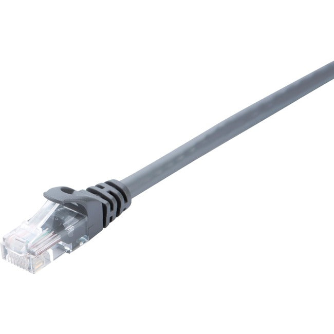 V7, 7Ft Cat6 Grey Utp Network,Ethernet Unshielded Patch Rj45