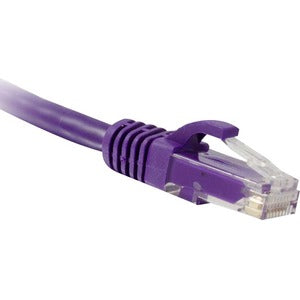 ENET Components, Inc., 7Ft Cat6 Purple Snagless Patch,Cord Booted Taa Compliant 550Mhz