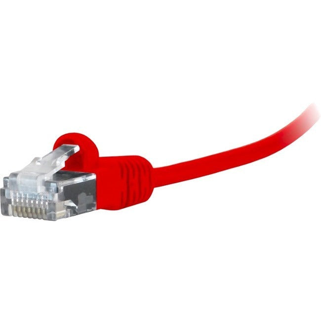 SOCIÉTÉ DE CONNECTIVITÉ GLOBALE, 7Ft Microflex Cat6 Red Snagless,Patch Lifetime Warranty