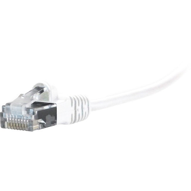 SOCIÉTÉ DE CONNECTIVITÉ GLOBALE, 7Ft Microflex Cat6 White,Snagless Patch Lifetime Warranty