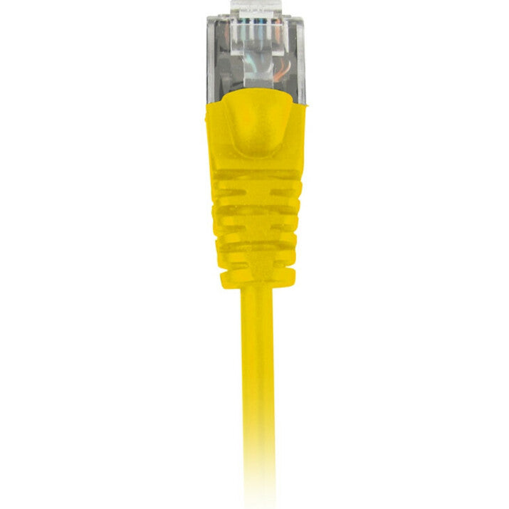 SOCIÉTÉ DE CONNECTIVITÉ GLOBALE, 7Ft Microflex Cat6 Yellow,Snagless Patch Lifetime Warranty