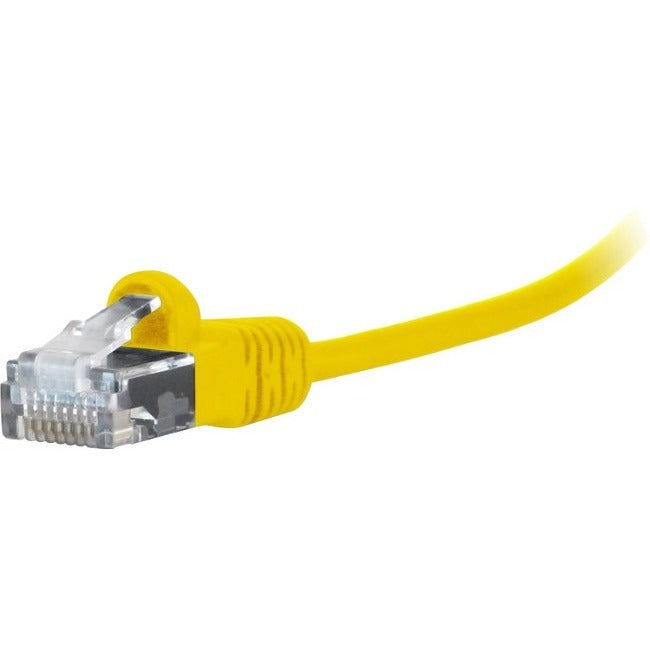 SOCIÉTÉ DE CONNECTIVITÉ GLOBALE, 7Ft Microflex Cat6 Yellow,Snagless Patch Lifetime Warranty