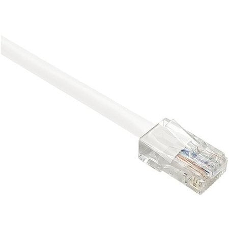 UNC GROUP LLC, 7Ft White Cat5E Patch Cable, Utp, No Boots