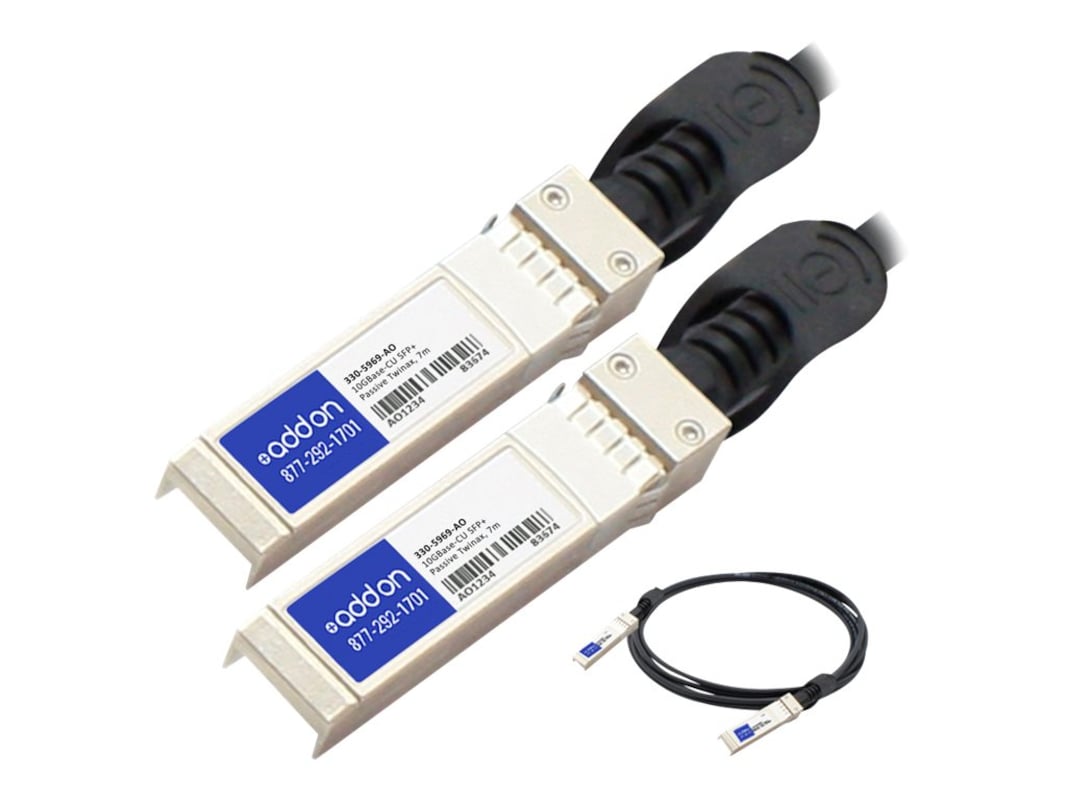 ADDON, 7M Dell 330-5969 Sfp+ To Sfp+,Compat Dac Taa 10Gbase Cu 7M