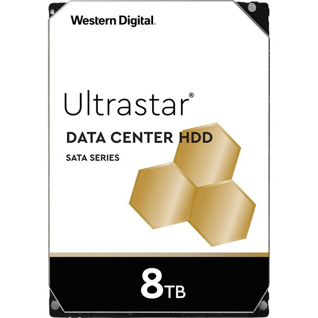 HGST - SINGLE, 8000Gb Ultrastar 7K8 Sata,7200Rpm 26.1Mm 256Mb 3.5In