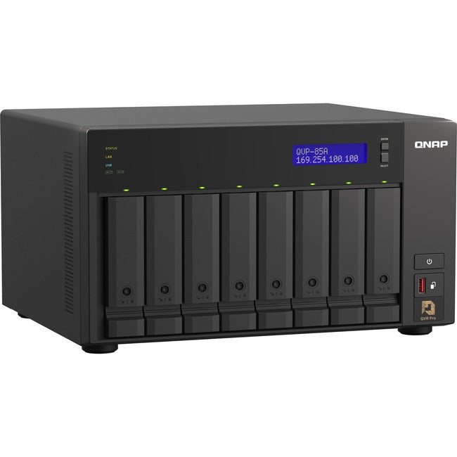 Systèmes QNAP, 8Bay Nvr 8Ch Max Ch 48 Vms,Surveillance Ip intégrée Hdmi