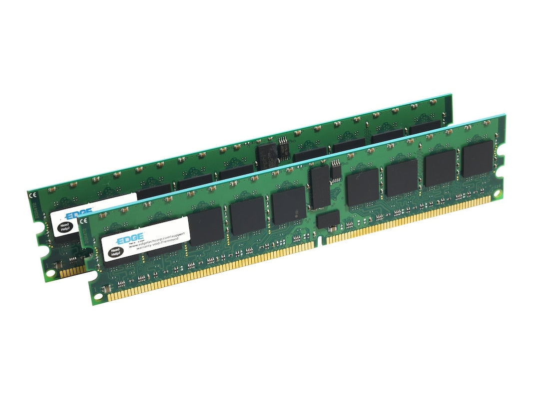 EDGE MEMORY, 8Gb (2X4Gb) Pc26400 Ecc Registered Ddr2