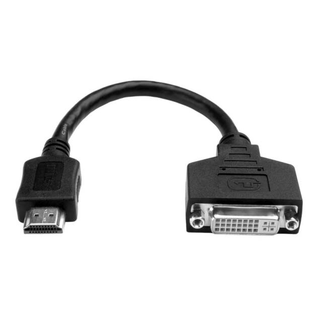 Tripp Lite by Eaton, 8In Hdmi To Dvi Cable Adapter Converter Hdmi Male To Dvi-D Female 8Inch