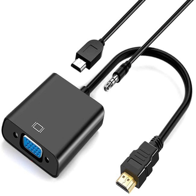 4XEM Corporation, 8In Hdmi To Vga Usb Power With,Audio Male And Female Adapter 1080P 4Xhdmivgaapb