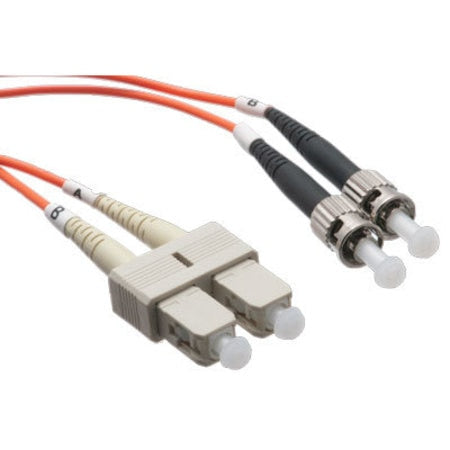 AXIOM, 8M Fiber Sc/St Multimode,Duplex Om2 50/125 Cable