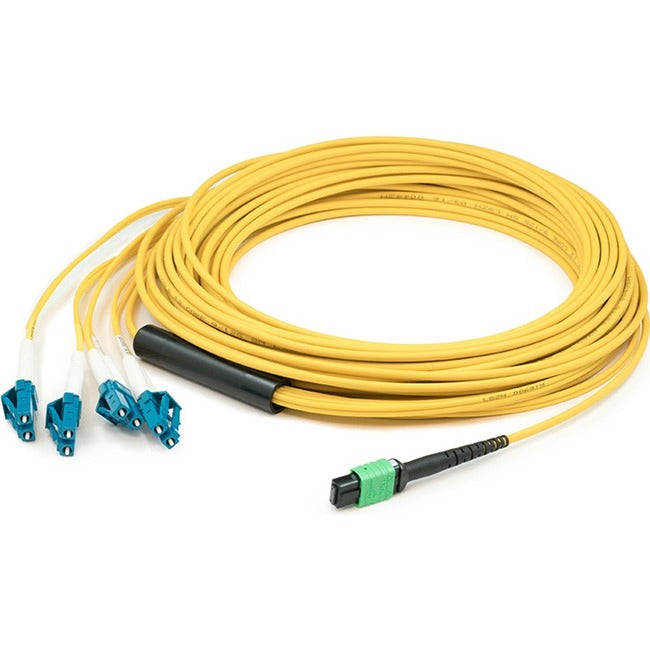 ADD-ON, 8M Mpo/8Xlc F/M Os2 Jaune Fanout Cbl