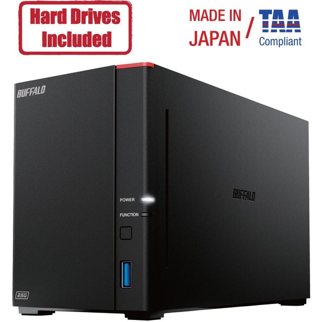 TECHNOLOGIE BUFFALO, 8Tb Linkstation 720D Nas 2X4Tb Hd